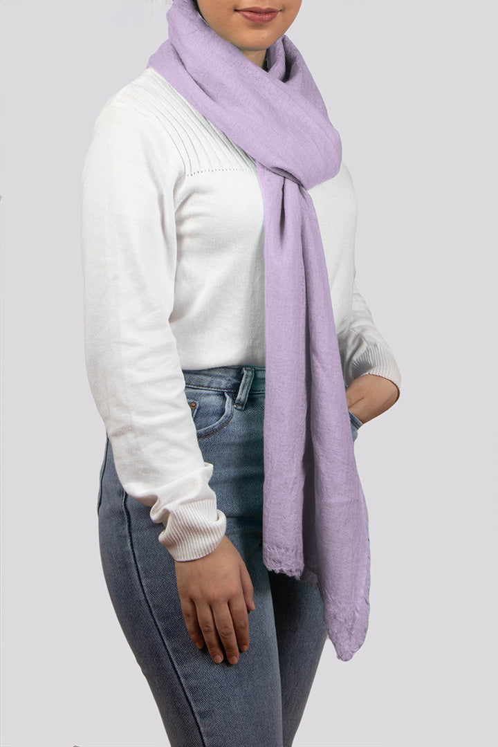 Lilac sale cashmere scarf